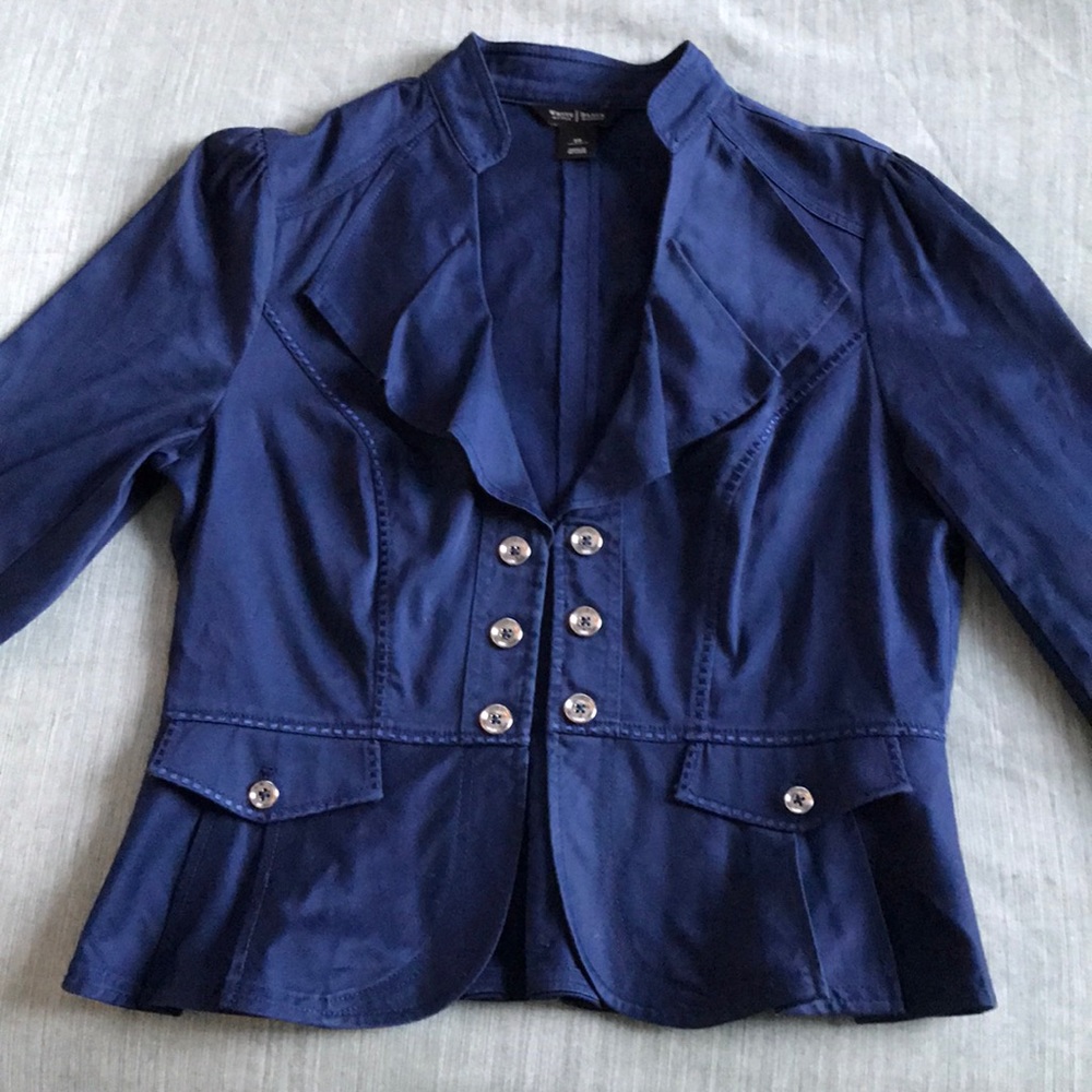 White House|Black Market blue jacket - size 10